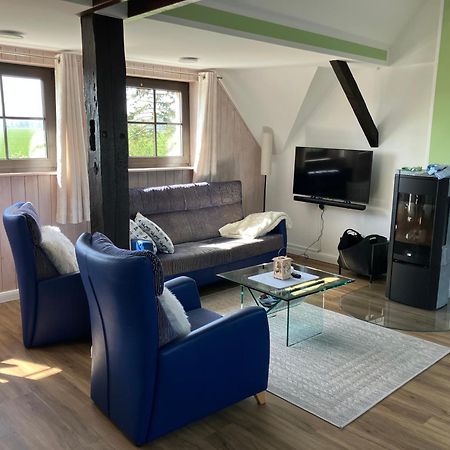 Grosse 4 Sterne Ferienwohnung Beim Boddenstrand Sundhagen-Niederhof Esterno foto