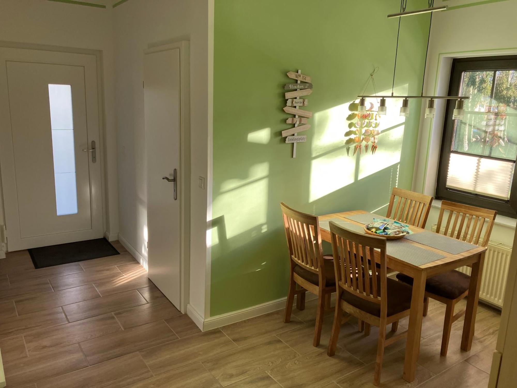 Grosse 4 Sterne Ferienwohnung Beim Boddenstrand Sundhagen-Niederhof Esterno foto