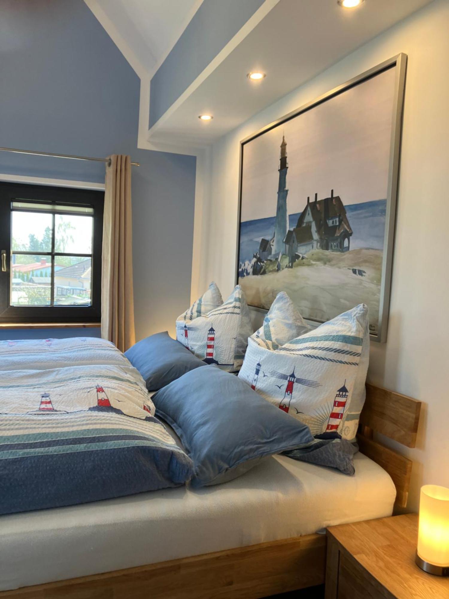 Grosse 4 Sterne Ferienwohnung Beim Boddenstrand Sundhagen-Niederhof Esterno foto