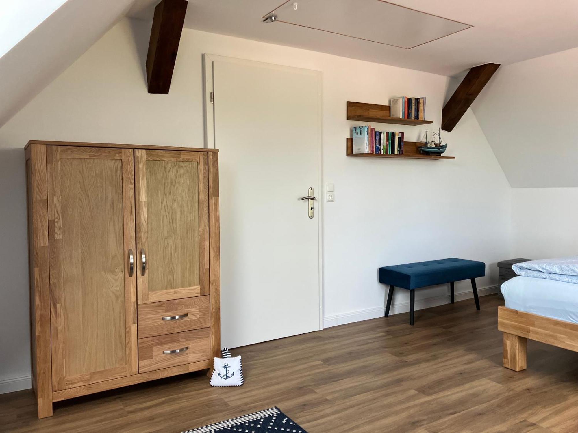 Grosse 4 Sterne Ferienwohnung Beim Boddenstrand Sundhagen-Niederhof Esterno foto