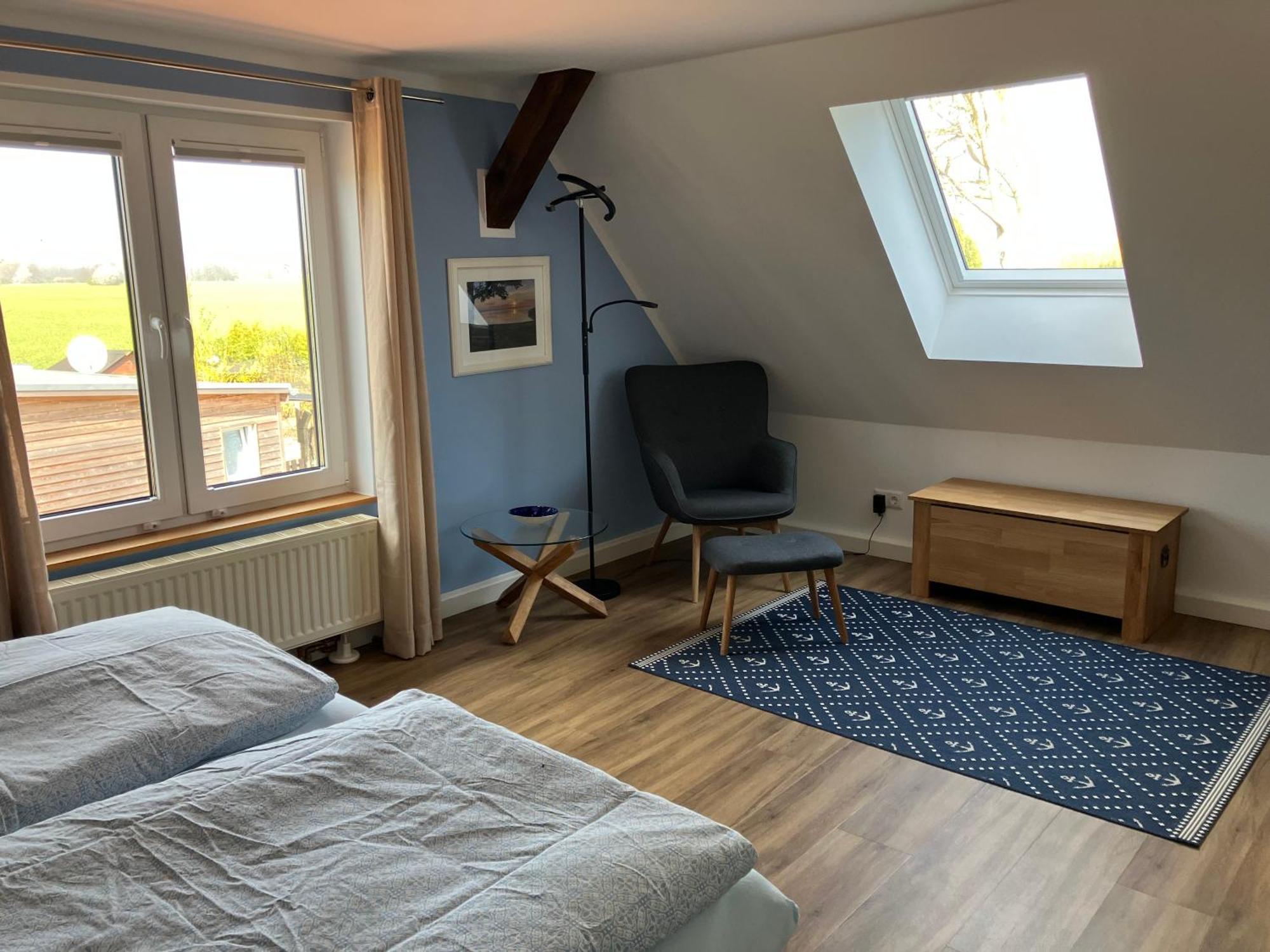 Grosse 4 Sterne Ferienwohnung Beim Boddenstrand Sundhagen-Niederhof Esterno foto